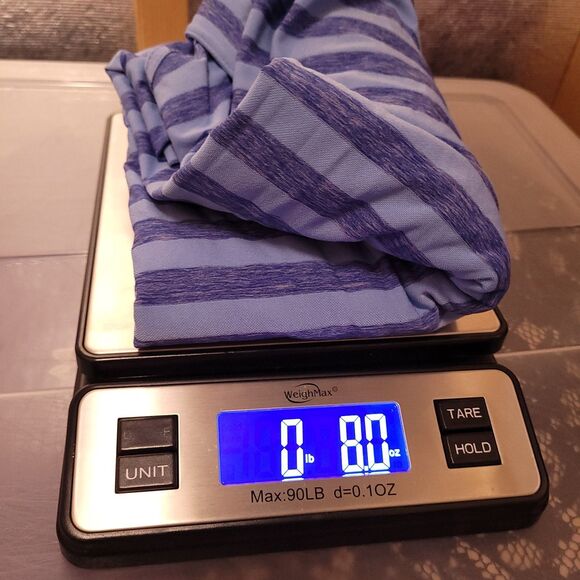 Vineyard Vines Polo Shirt Mens XL Striped Blue Jamestown Performance - Picture 11 of 11